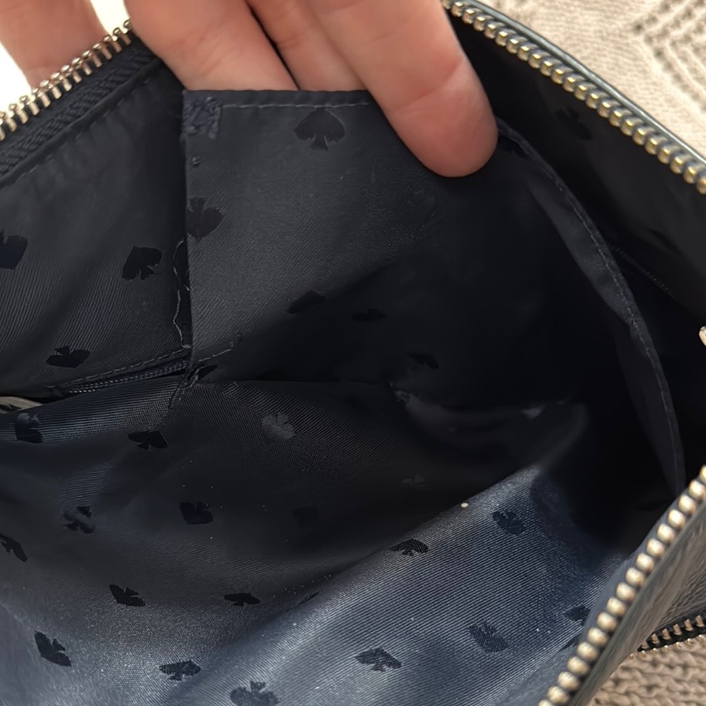 Kate Spade on Purpose Swingback Blue Crossbody Bag Retail $328 - Picture 8 of 9